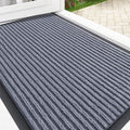OLANLY Front Door Mat 35x23, Waterproof Heavy-Duty Indoor Outdoor Doormat | Ash by OLANLY