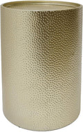 Christopher Knight Home Rache Modern Round Accent Table with Hammered Iron, Gold 16 in x 16 in x 22.25 in
