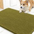 OLANLY Dog Door Mat for Muddy Paws 24x16, Super Absorbent Chenille Mud Mat | by OLANLY