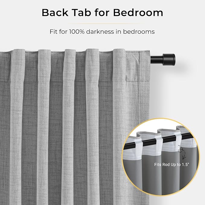 INOVADAY 100% Blackout Curtains - Image 4