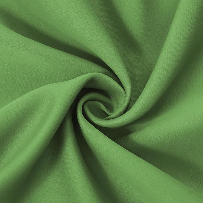 Light Green Blackout Curtains 66 x 63 Inch Length/Set of 2 Curtain - Image 5