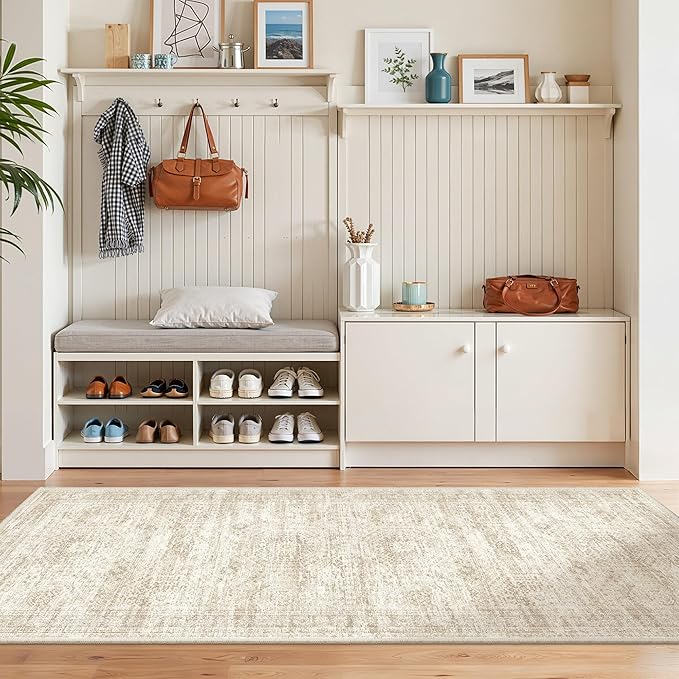 2x5 Rug Runners for Hallways Non Slip, Kitchen Rugs, Nursery Room, Soft Runner - Image 4
