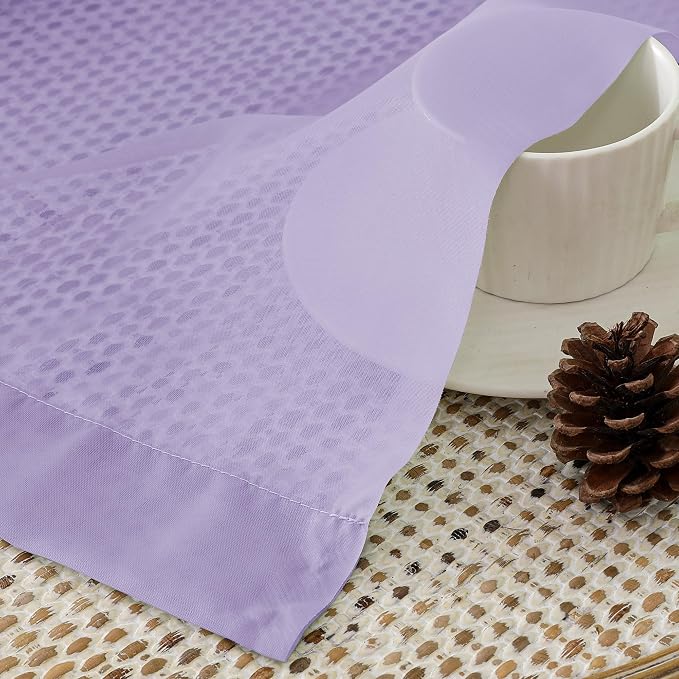 Lavender Sheer Curtains 72 Inches Long 2 Panels - Image 5