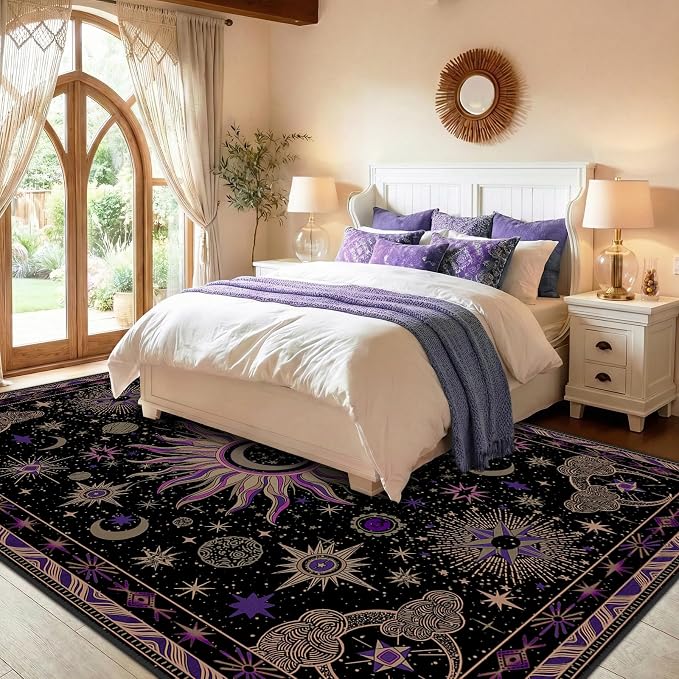Vacuum-Friendly, 8x10 Washable Area Rug - Image 3