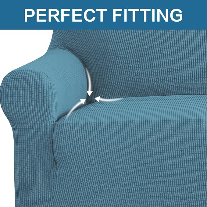 H.VERSAILTEX Stretch Sofa Covers 4 Seater Sofa Slipcovers - Image 5