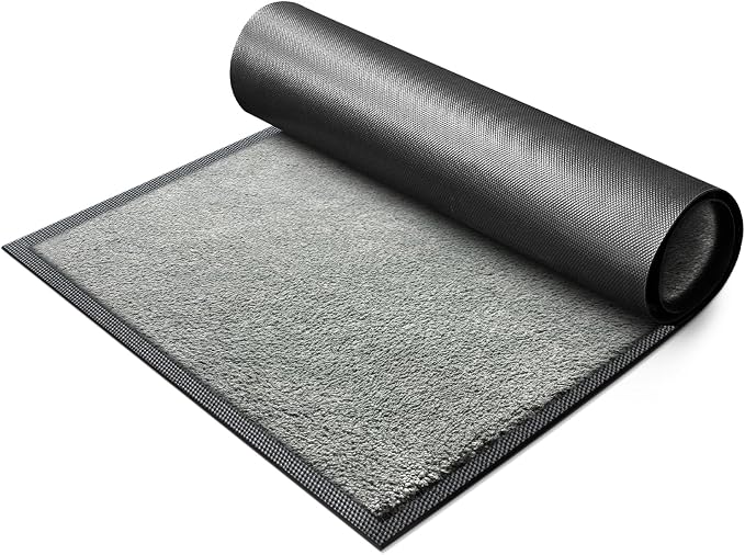 Super Absorbent Front Door Mat, Non-Slip Washable Indoor Doormats, Low Profile by Mibao