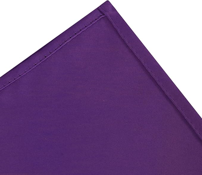 Purple Blackout Curtains 34 x 54 Inch Length/Set of 2 Curtain Panels/Thermal - Image 8