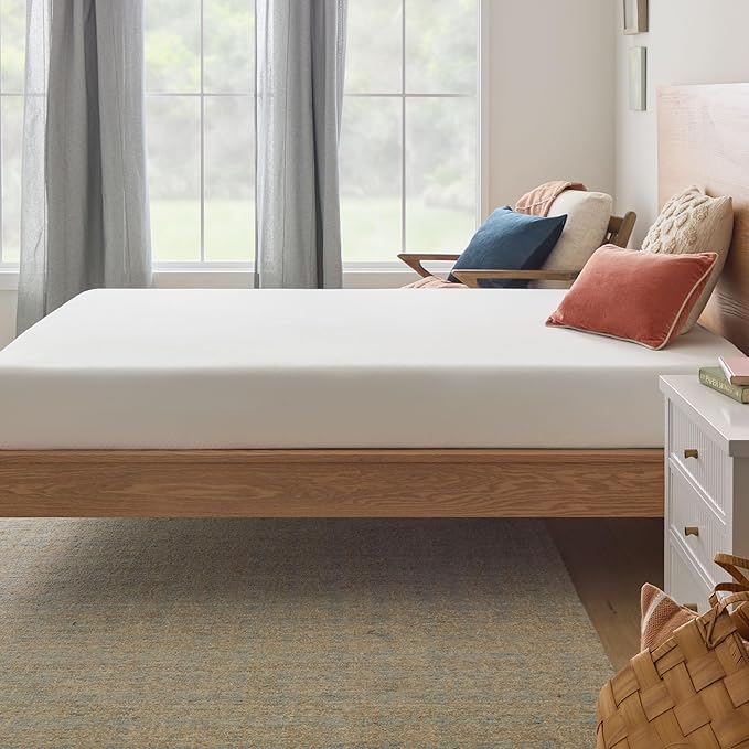 Linenspa 8 Inch Gel Infused Memory Foam Mattress – Queen Size – Medium Feel - Cooling Gel - Mattress in a Box - Primary or Guest Bedroom - Pressure Relieving and Breathable – CertiPUR-US Certified