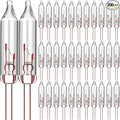Mudder 200 Count 2.5V Christmas 50/100/150/200 Count Mini Incandescent Wire String Lights Replacement Bulbs Indoor/Outdoor Christmas Lights Decorations for Home Xmas Tree(Warm White)