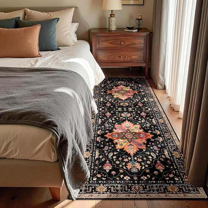 RELEANY Washable Area Rug, Runner 3'x7', Water Repellent, Pet Friendly - Image 2