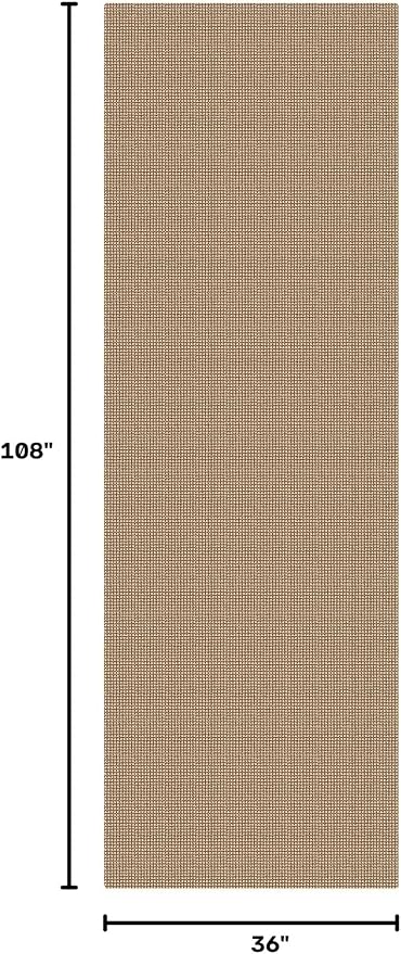 KOZYFLY Runners for Hallway 3x9, Wide Washable Runner Rug, Woven Non Slip - Image 2