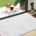 OLANLY Dog Door Mat for Muddy Paws 47x32, Super Absorbent Chenille Mud Mat | by OLANLY
