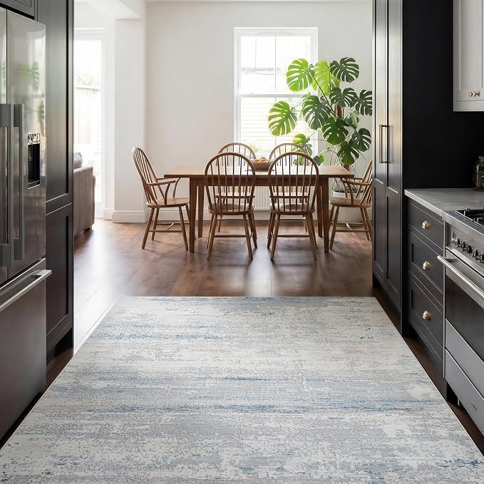 Washable Rugs 4x6 Area Rugs for Living Room, Dining Room, Kids Room | Machine - Image 7