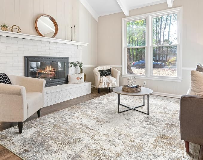 UERMEI 9x12 Area Rug Living Room Rugs - Image 8