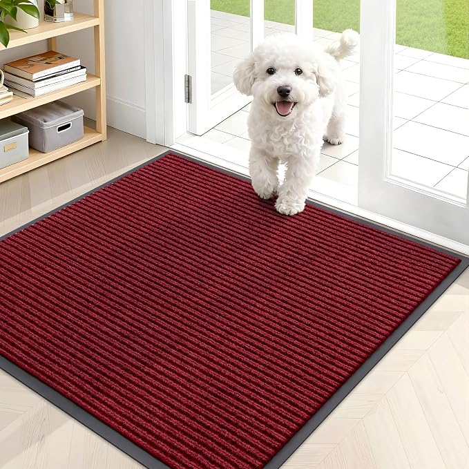 OLANLY Front Door Mat 35x30, Waterproof Heavy-Duty Indoor Outdoor Doormat | by OLANLY