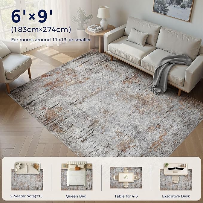 DMOYEST Area Rug Living Room Rugs - Image 8