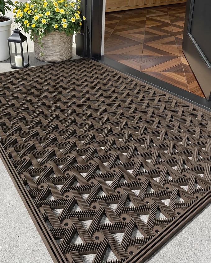 Color&Geometry Door Mat Outside Entrance by COLORG