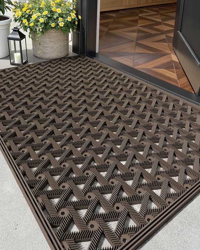 Color&Geometry Door Mat Outside Entrance by COLORG