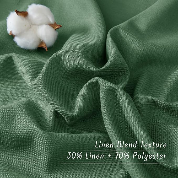 NICETOWN Linen 78 inch Curtains - Image 4
