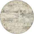 Round Area Rug Living Room: 4 ft Modern Washable Indoor Carpet | by FXRHLP