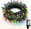 RPGT Christmas Light 1000 LEDs 336ft Green Cable Wire Fairy String Tree Twinkle Lights Plug in 12 Modes for Christmas Party, Outdoor, Garden, Wedding, Home Decoration (Multi Color)