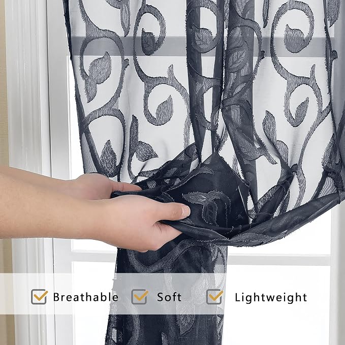 Furman Sheer Curtains 84 inches Long - Image 5
