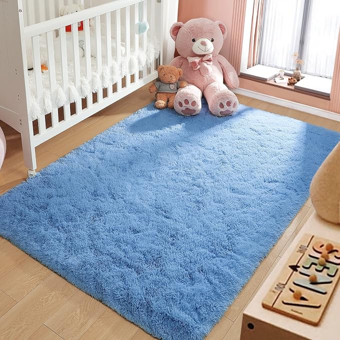 LOCHAS Area Rugs Fluffy Living Room Carpets - Image 6