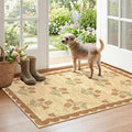 Floral Outdoor Rug by Othilic