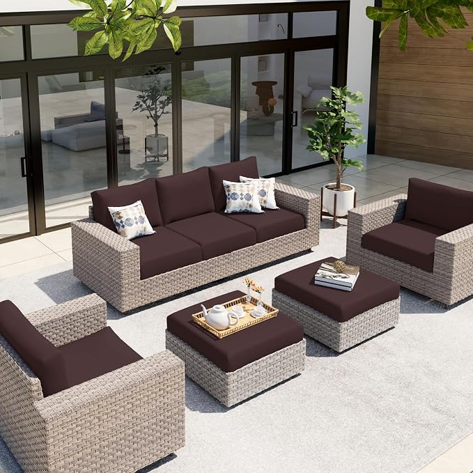 Waterproof Sectional Sofa Cushion Covers, L Shape Couch Slipcovers | L Shape - Image 8