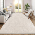 Pauwer 9x12 Area Rugs for Living Room, Modern Non Slip Washable Rug, Soft Fluffy by Pauwer