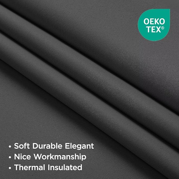 Joydeco 90 Inch Blackout Curtains - Image 5