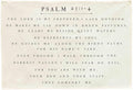 Psalm Christian Bible Verse Scripture Canvas Rectangular Banner-Flag Poster Wall Decor for Baby Boy Girl Kids,Nursery Above Crib Kids Room Bedroom Decor-Baby Shower Baptism Birthday Christmas Gift
