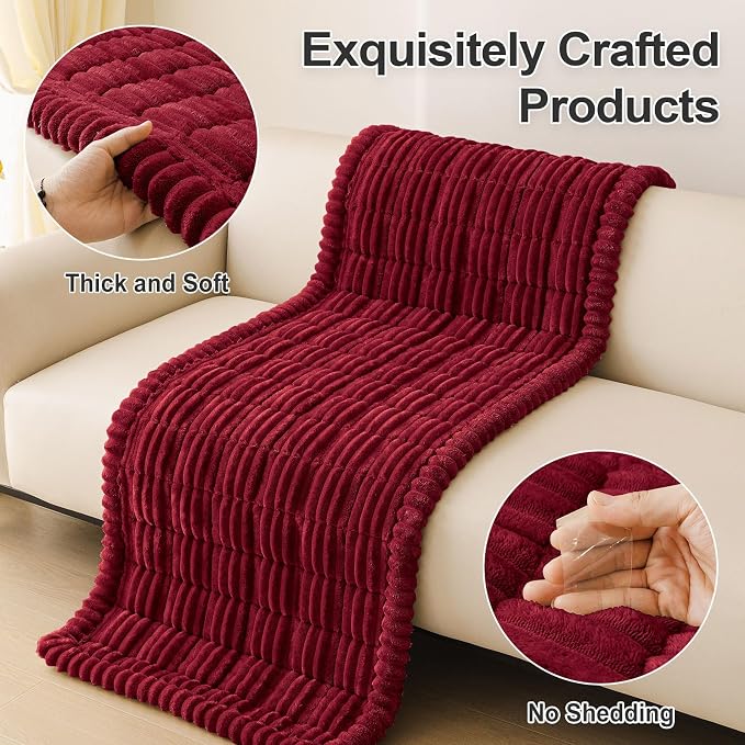 Couch Cover for Dogs, Washable Non Slip Plush Flannel Sofa Protector | Thick - Image 8