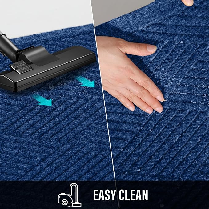 Sturdy Front Door Mat, Absorbent Muddy Dirt Resist Welcome Door Mats Outdoor - Image 7