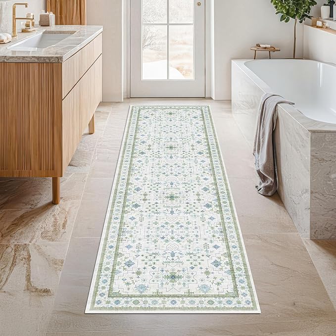 Boho Bathroom Runner 2x7 - Image 3
