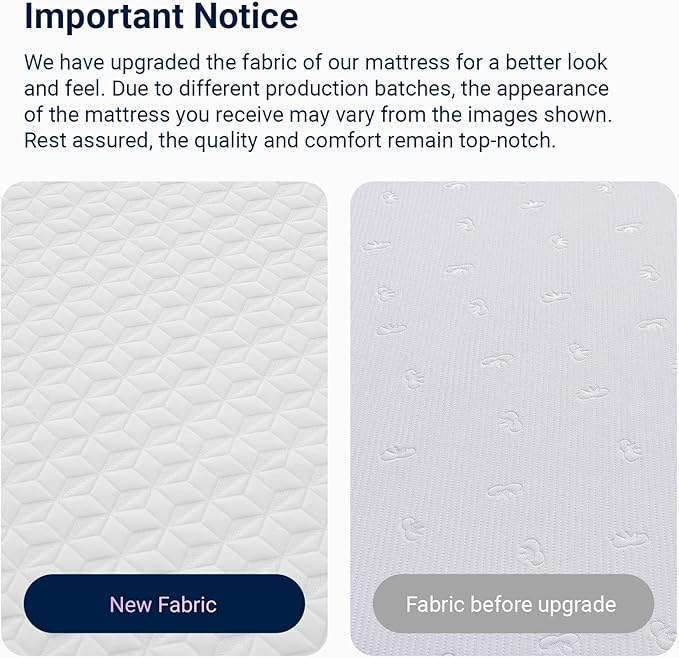 Avenco 12 Inch Full Mattress in a Box with Comfort Memory Foam for Pain Relief & Guestroom Sleep