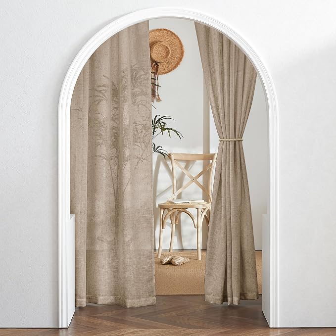 RYB HOME Extra Wide Sheer Curtains - Image 8
