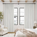 90 Inch Linen Blackout Curtains Pinch Pleated by Twodrapes