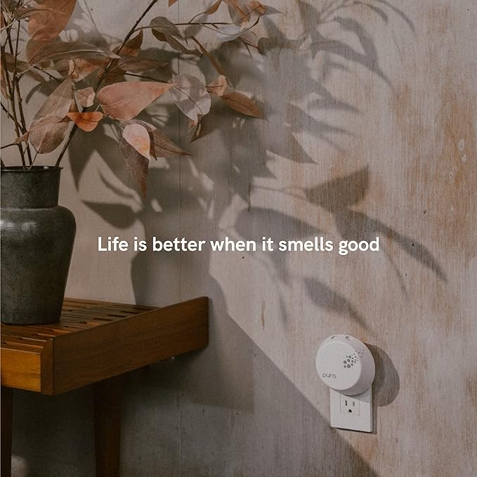 Pura & Unify Co. Home Scent Refill - Smart Air Diffuser - Up to 120-Hours of Luxury Fragrance per Refill - Home Essential - Clean & Safe Diffuser Fragrance - 2 Pack, Dew