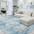 RELEANY Washable 8'x10' Abstract Area Rug by RELEANY