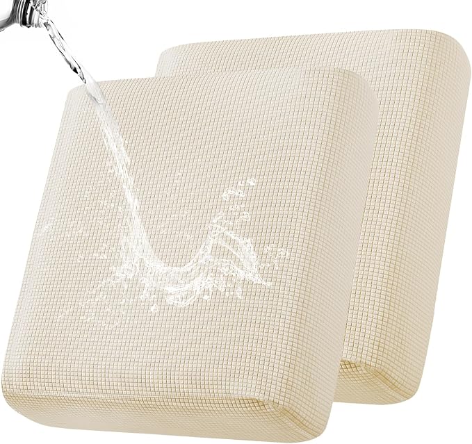 Fuloon Couch Cushion Slipcover, Super Stretch Individual Sofa Covers | 2 Pack by Fuloon
