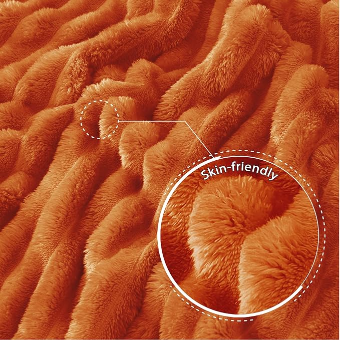 Exclusivo Mezcla Striped King Size Fleece Blanket - Image 5