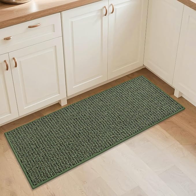 BEQHAUSE Kitchen Runner Rugs 20"x48", Kitchen Mats by BEQHAUSE