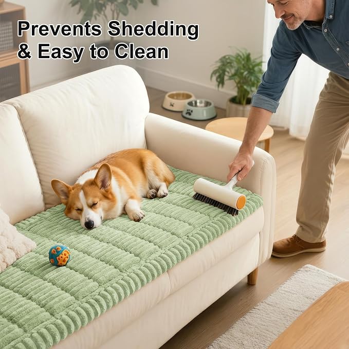 Smiry Couch Cover for Dogs, Non Slip Washable Sofa Protector for Pets | Soft - Image 6