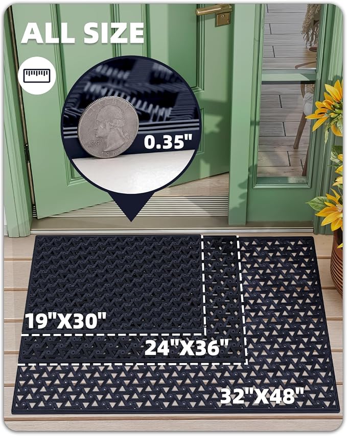 Color&Geometry Door Mat Outside Entrance - Image 2