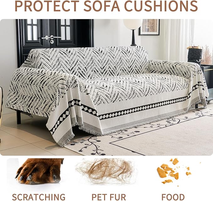 HAOMAIJIA Non Slip Couch Cover Sofa Covers - Image 6