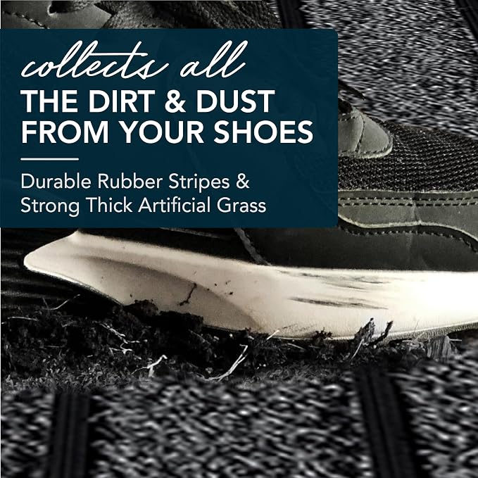 ubdyo Extra Durable Door Mat Outside Entrance | Dirt Trapping, Non-Slip Backing - Image 7