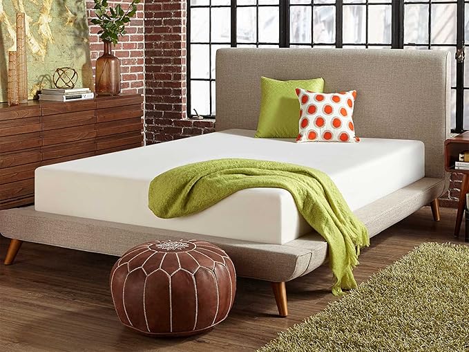 Live and Sleep Classic 12 Inch Medium Firm Memory Foam Mattress - Bed in a Box with Firm Body Support, CertiPUR Certified - RV Short Queen Size
