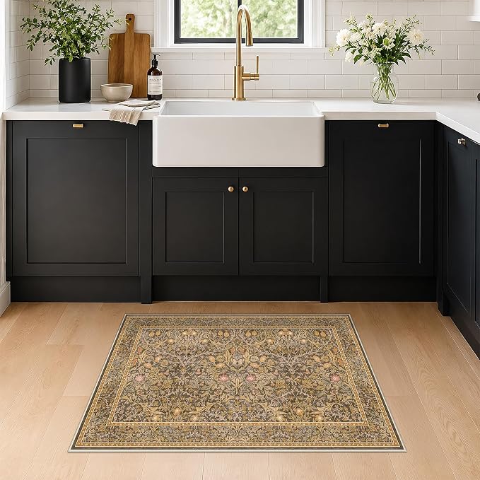Brown Washable Entry Rug - Image 3