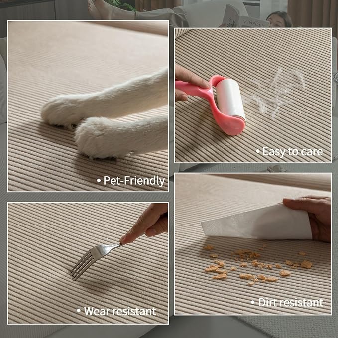 OHSIO Sectional Couch Covers, Wear Resistant Stretch Sofa Covers Washable Soft - Image 3